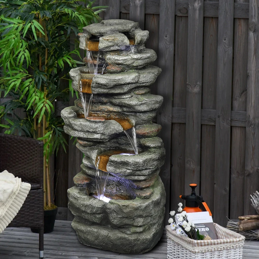 yard fountain kits - solar panel yard fountain kit installation