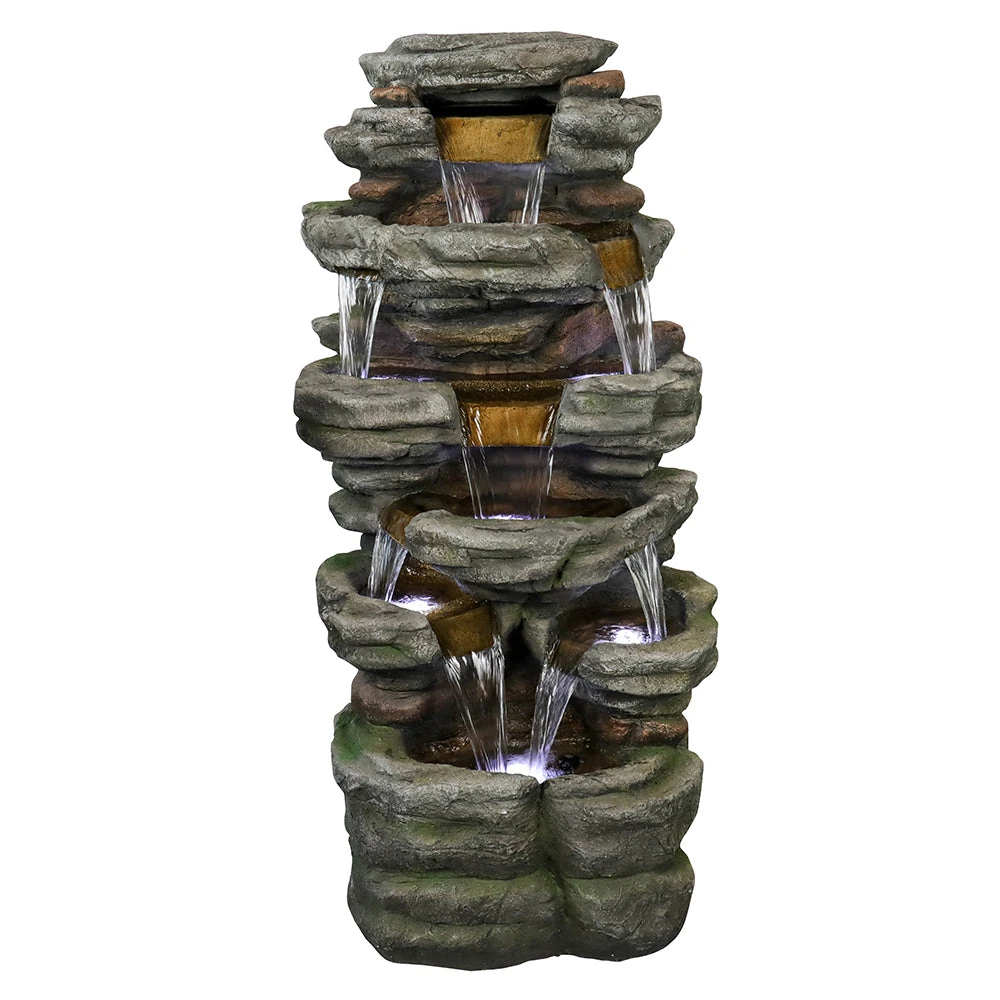 bird baths outdoor - cleaning bird bath with brush and hose