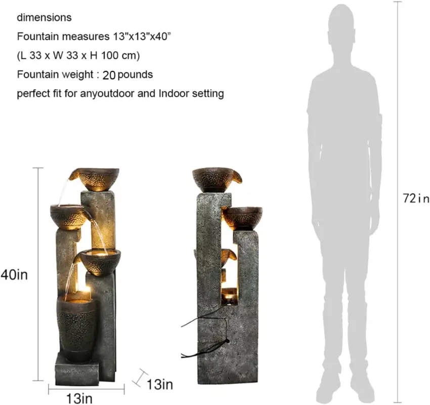 floor water fountain indoor - 專業指南及評測
