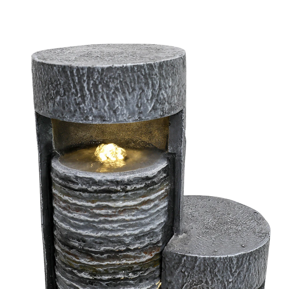 A stylish metal bird baths with stands featuring a modern minimalist design in an Australian garden
