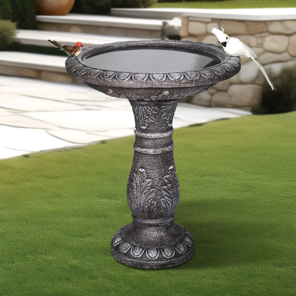 metal bird baths with stands - Fibre Reinforced Concrete Birdbath
