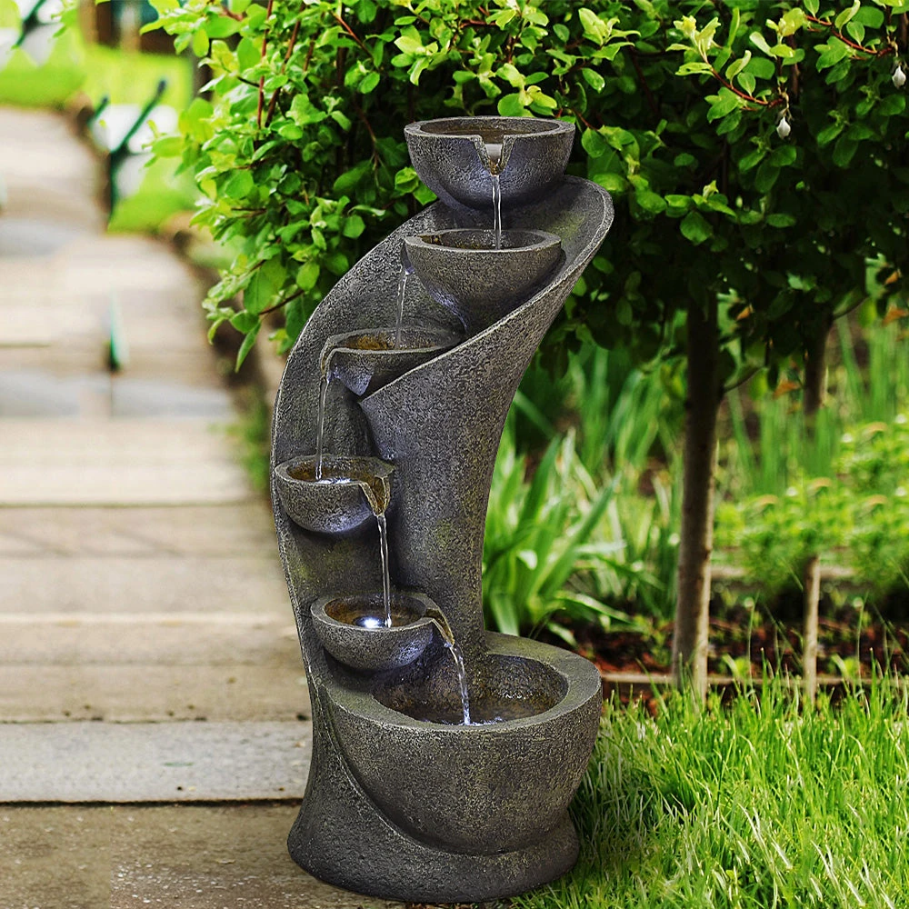what to put in a bird bath besides water - LED Fountain