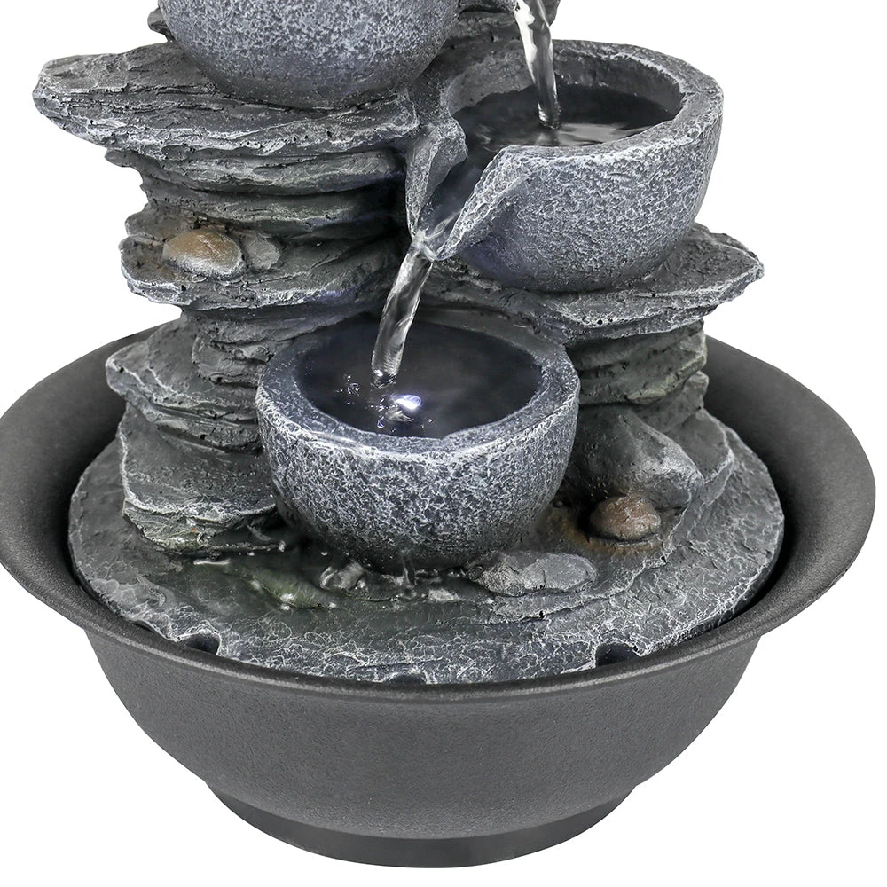 concrete bird bath bowls only - Step-by-step visual guide showing a concrete bird bath bowl only being installed with proper sealing and leveling techniques